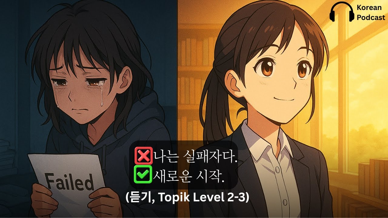 (Korean Listening Practice)|새로운 시작| Korean Podcast