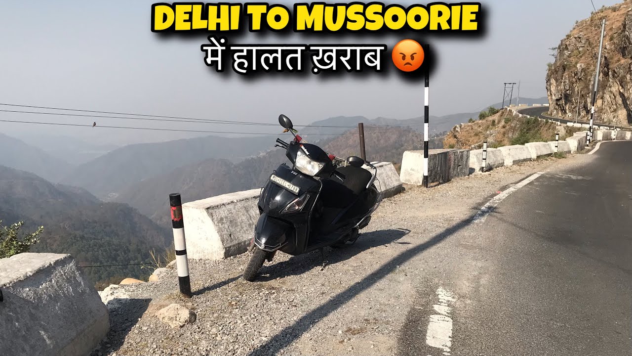 Delhi to Mussoorie Roadtrip on Scooter Ep 2 ❤️