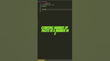 Counting number of digits in a number USING RECURSION IN C