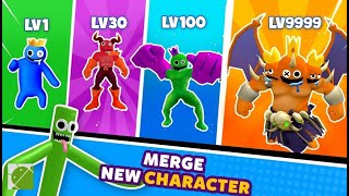 Merge Monster Rainbow Master - Android Gameplay FHD screenshot 2