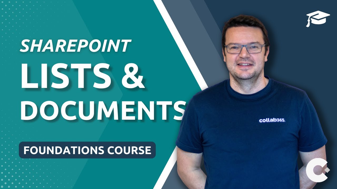 Sharepoint Course List SharePoint Online Foundations Course: Lists & Document Libraries - YouTube
