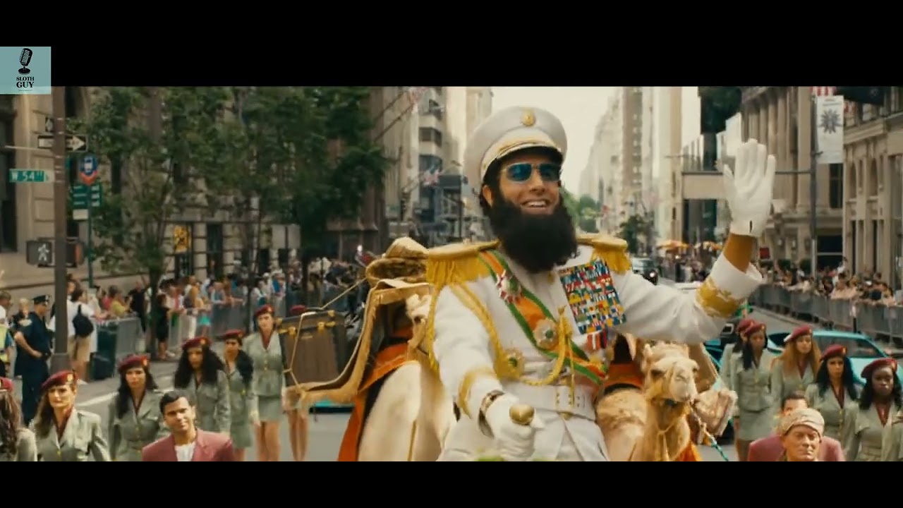 The Dictator 2012 trailer sloth guy edition - YouTube