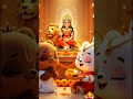 Bubu Dudu Puja 🙏 Maiya Ka Chola Lal ❤️ #shorts