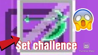 Growtopia Apocalypse Scythe Set Challence Omg