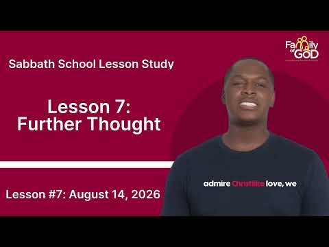 Sabbath School Lesson Summary: Lesson 7 (Friday)