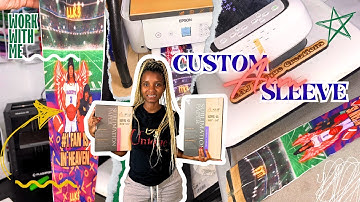 How to Make a Custom Memorial Arm Sleeve |All-Over Sublimation Tutorial+Print Large on Small Printer