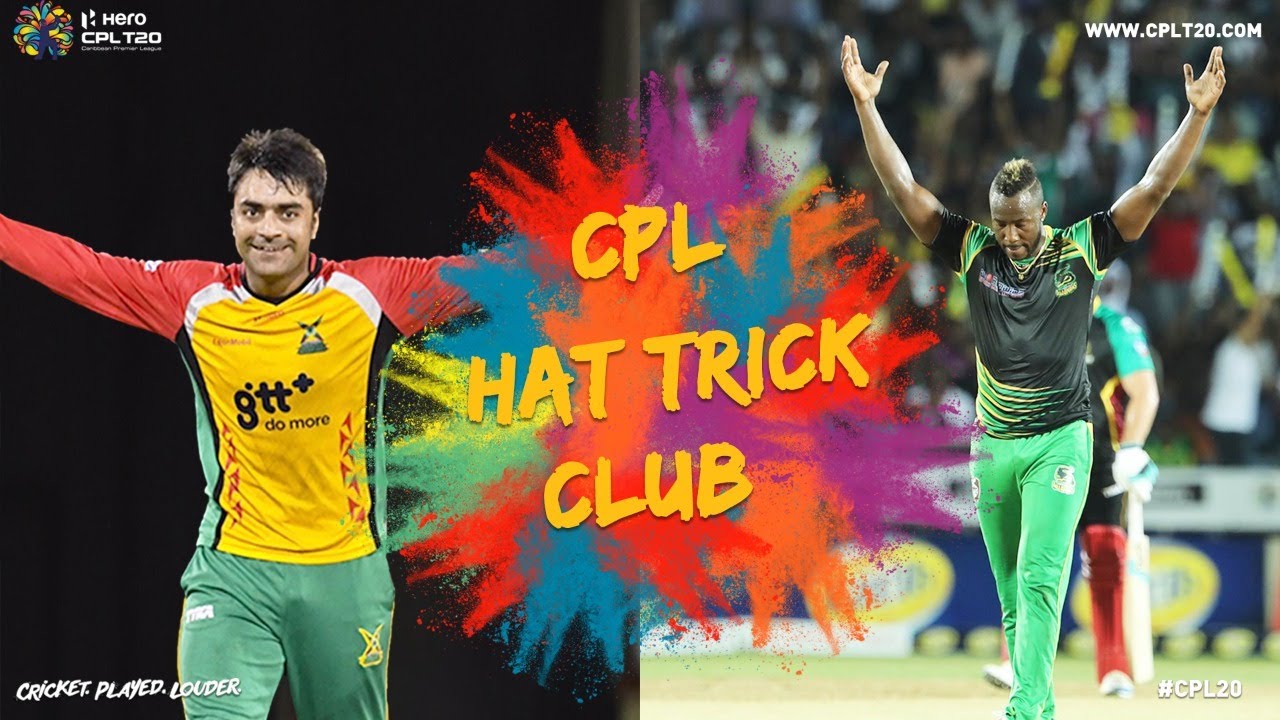 CPL HAT TRICK CLUB | RASHID KHAN & ANDRE RUSSELL | 