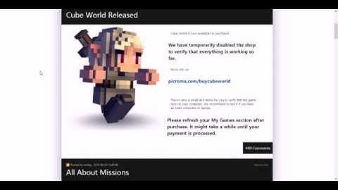 Cube World Alpha Released! Server