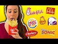 We ONLY EAT French Fries 🍟for 24 HOURS // TOP 12 Fries