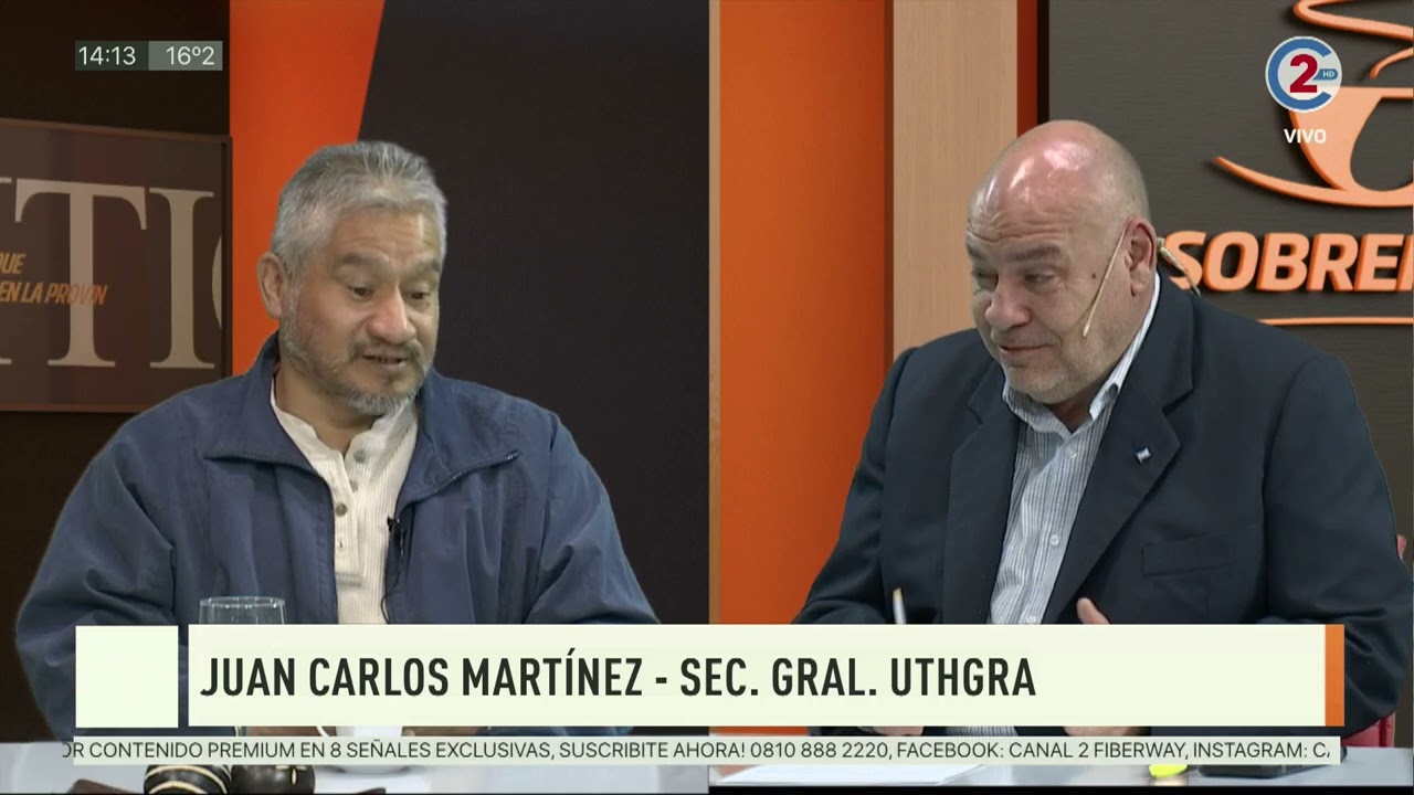 Sobremesa: Juan Carlos Martínez