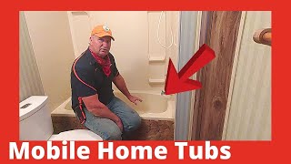 Replacing Mobile Home Tub - Size and drain info