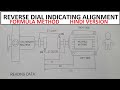 REVERSE DIAL INDICATING ALIGNMENT | CROSS DIAL FORMULA METHOD | PART 2 | Hindi | RASE Hindi