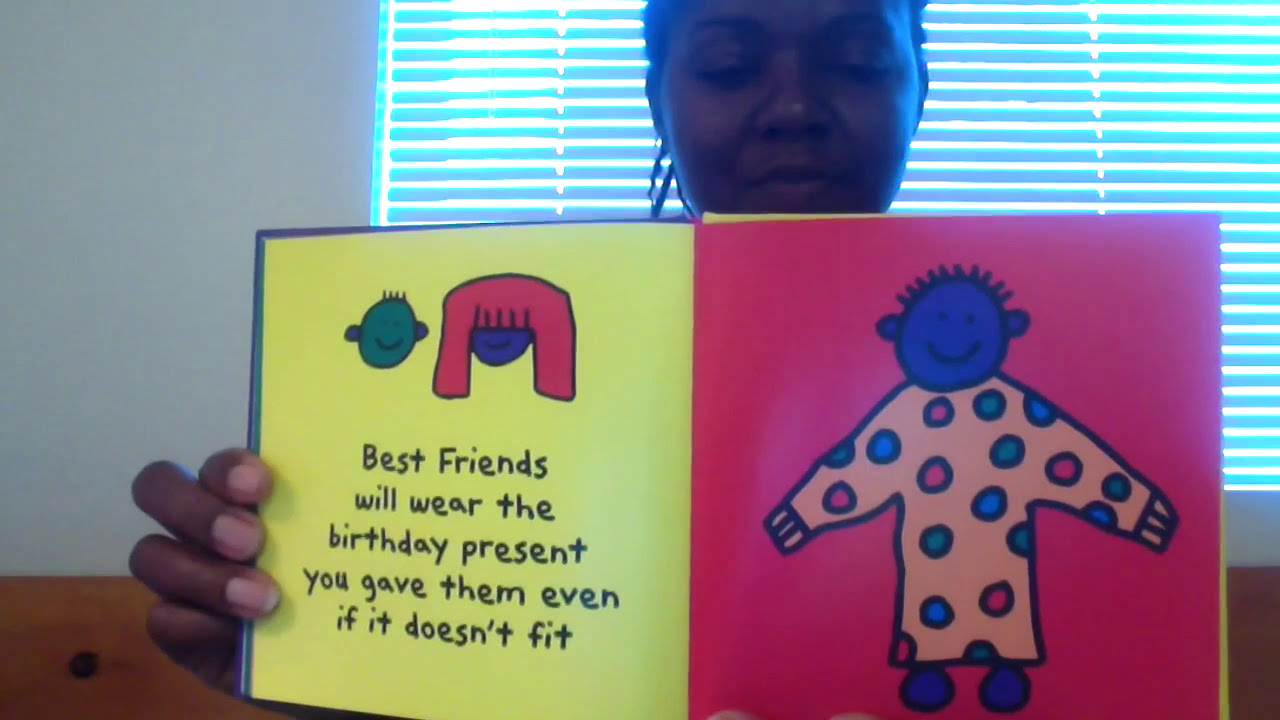 Storytime The Best Friends Book YouTube