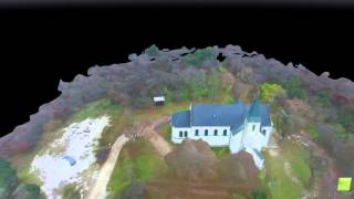 Church 3D Model Created By Pix4D