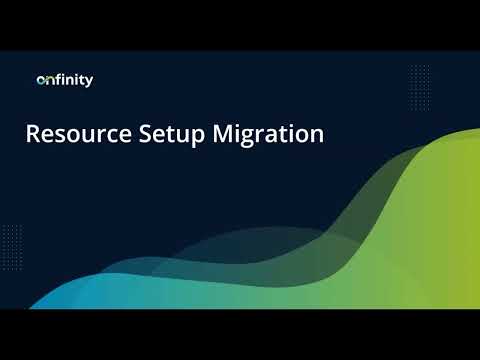 12 Data Migration | Resource Setup
