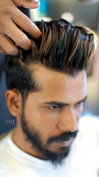 FAIRSALON MENS HAIR COLOUR #fairsalon #fairhairstyle #contact 9947422220,9207411110