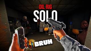 Solo Vs Oil Rig...(GONE WRONG) - Rust Console
