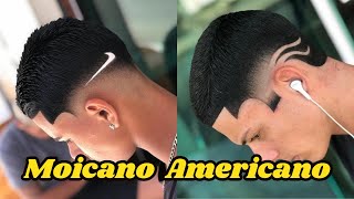 Listras corte cabelo americano