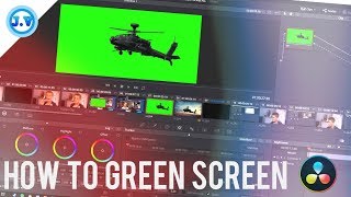 How to use Green Screen In DaVinci Resolve 15/14