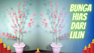 Tutorial Membuat Bunga Dari Lilin Tercantik Candle Craft Ideas Easy