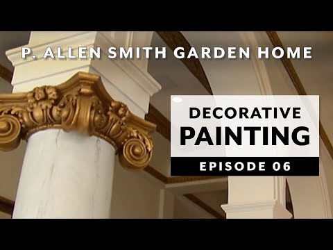 Faux Finishes | Decorative Painting: Garden Home VLOG (2019) 4K