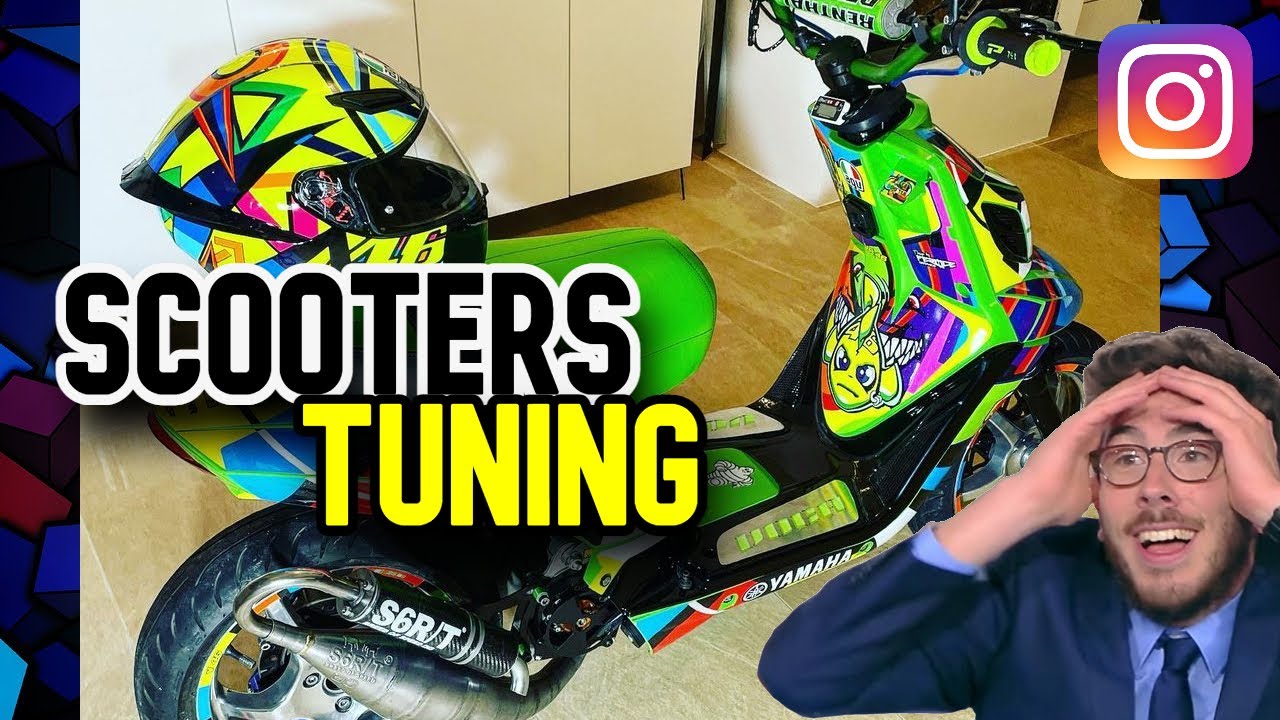 Scooter Tuning Modificadas, Compilacion de las Mejores de