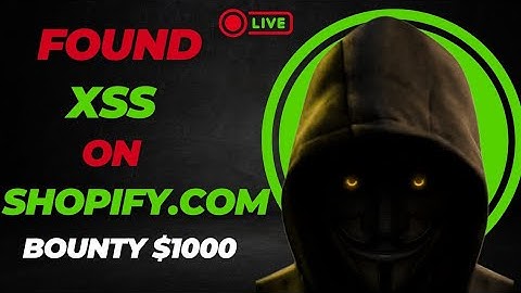 How I found XSS on Shopify🚨 | hackerone program | XSS POC 