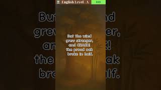 The Bamboo and the Oak | Level A | Easy English | Reading - Listening - Speaking
