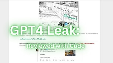 Leaked GPT-4 Architecture: Demystifying Its Impact & The 