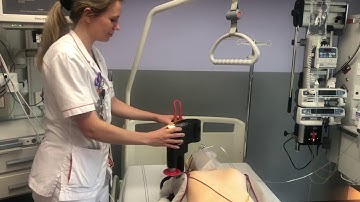 Mechanisch Thorax Compressie apparaat, Corpuls CPR als ondersteuning bij reanimaties VieCuri