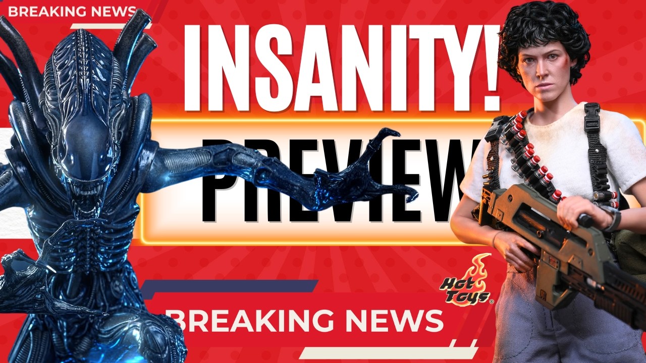 エイリアン　ケナー社　リプリー／エイポン／ドレイク／ヒックス／ビショップ The Best Alien Figures Ever Made? Hot Toys Ripley & Alien Warrior