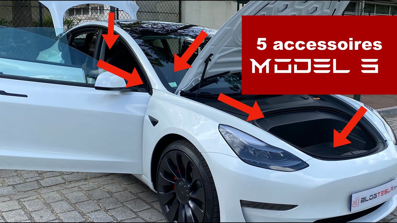 Les 5 accessoires Model 3 qui devraient être d'origine - BlogTesla