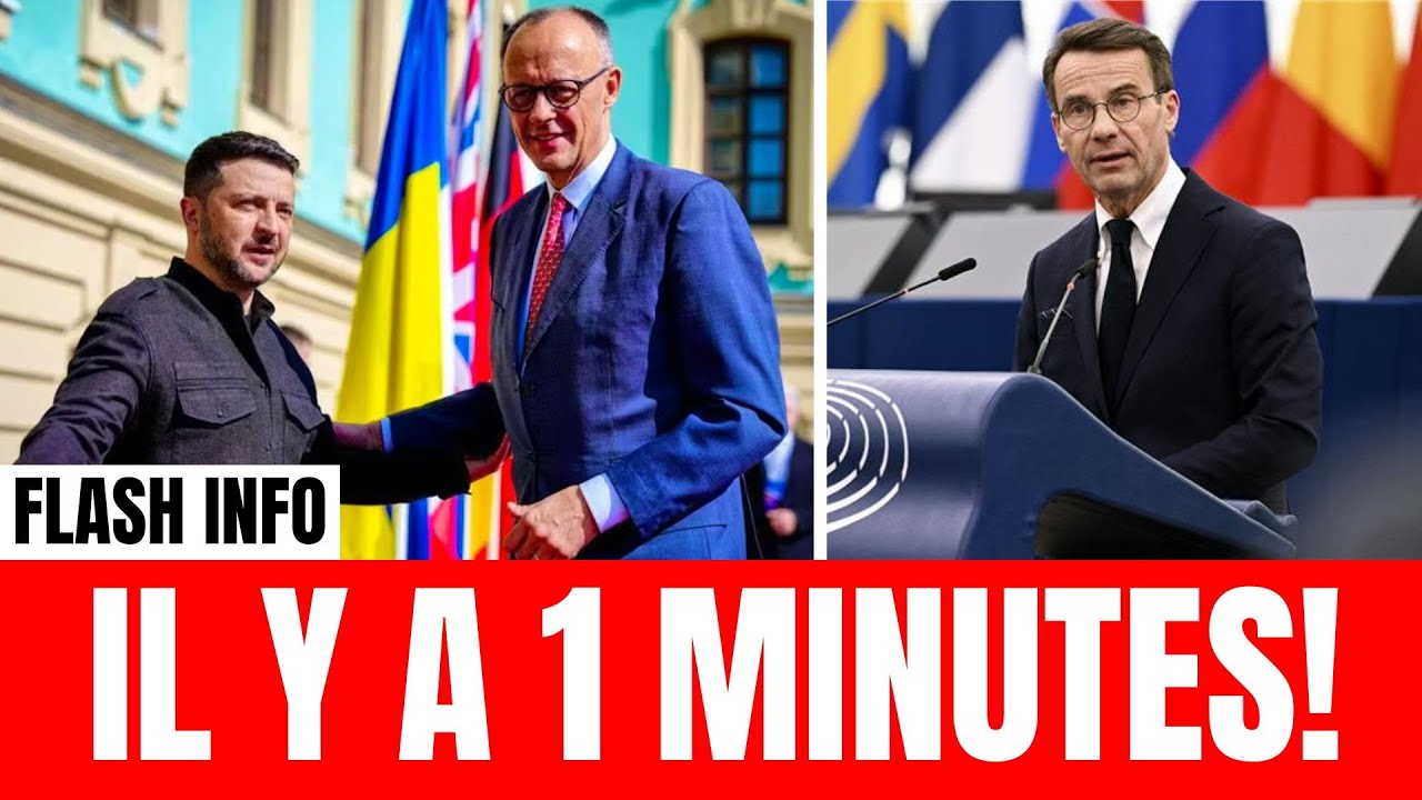 🚨 Zelensky surpris en Suède : un message choc adressé à l’Allemagne !