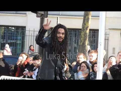 Luka Sabbat au défilé HERMES Fashion Week de Paris 20 Janvier 2024