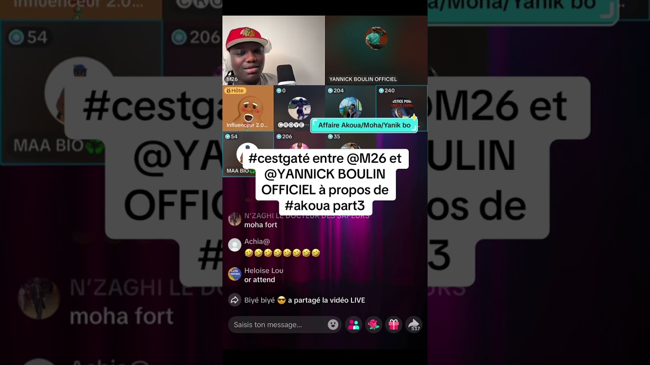 Yannick et Mouha se biama pour Akoua part3