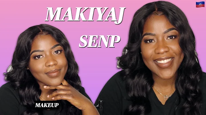 MAKIYAJ SENP POU MOUN NWA| SIMPLE MAKIYAJ