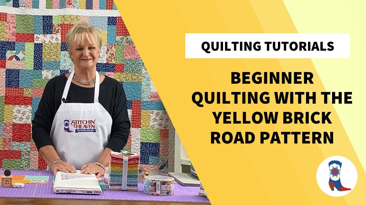 Bricks Baby Quilt Tutorial, quilting