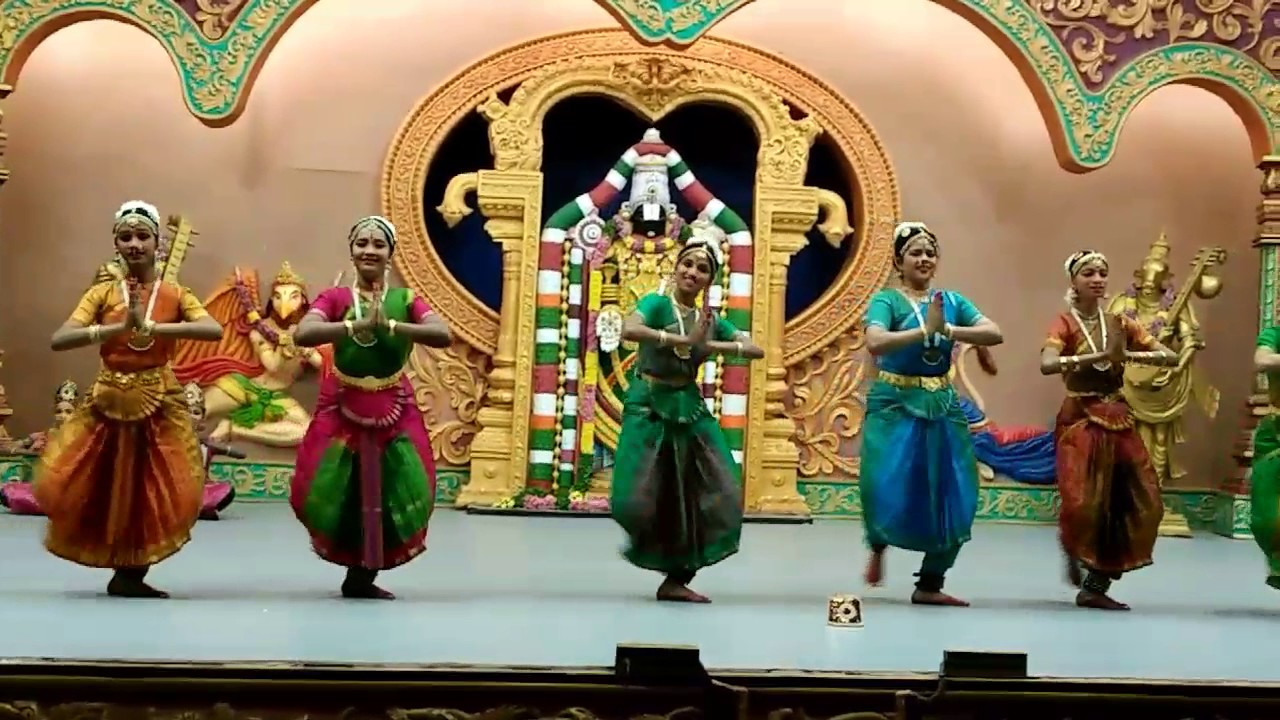 #Bharatnatyam in Shri Venkateswara Temple, Tirumala, #Tirupati #TTD