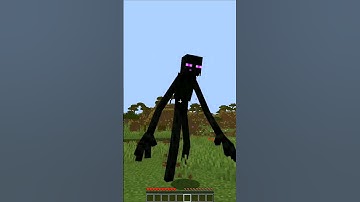 Saving Minecraft MUTANT Enderman  #shorts