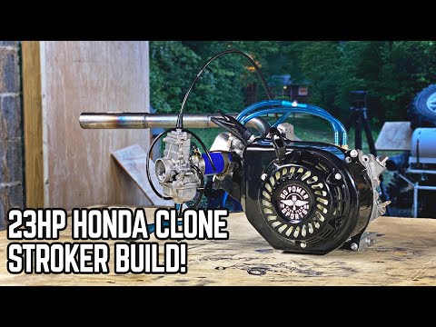 228cc Stroker Build 23HP Tillotson