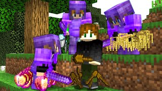 Minecraft Random Item Challenge VS 3 Netherite Hunters FINALE