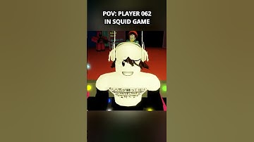 Player 062 in Squid Game 💀 #roblox #meme #squidgame
