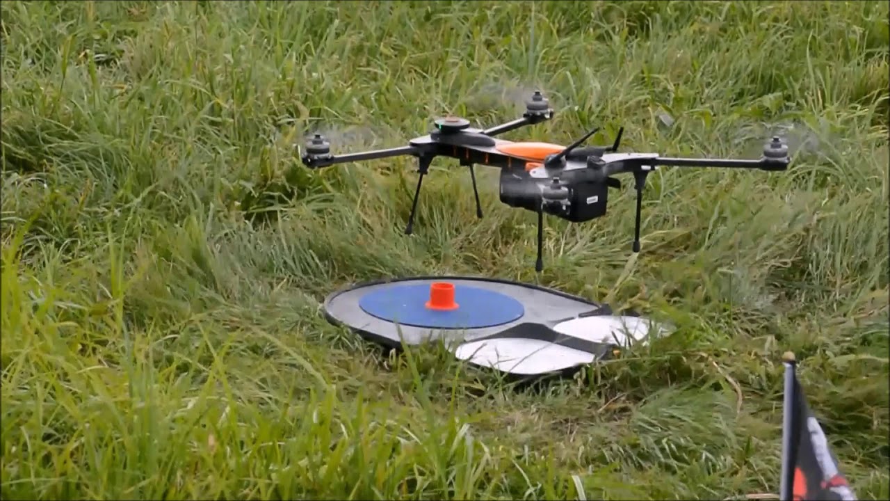 RadioPlane Seeker drone autolanding demonstration YouTube