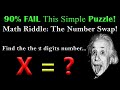 90% FAIL This Simple Math Riddle | Can You Find the Number?