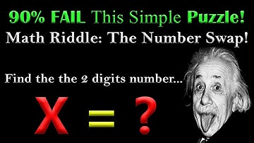 90% FAIL This Simple Math Riddle | Can You Find the Number?