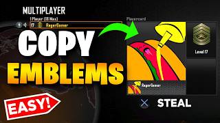 Black Ops 2 Copy ANY Emblem Glitch *After Patch*! Steal Custom Emblems On PS4 & PS5 (BO2 2026)
