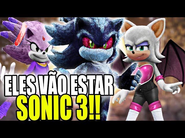 MAIS 6 PERSONAGENS QUE VÃO APARECER EM SONIC 3 (E NOS PRÓXIMOS