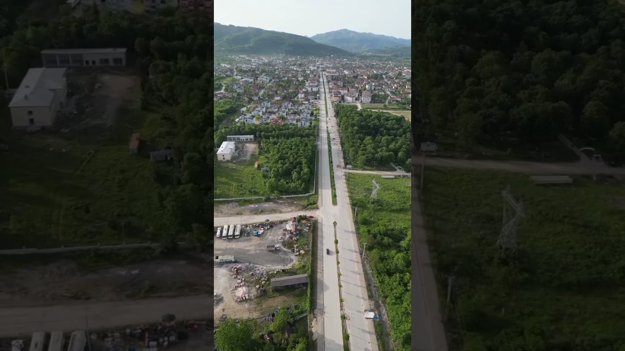 Düzce -Cumayeri Şehir Giriş Drone Görüntüsü