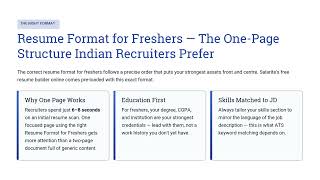 Create an ATS Compliant Resume in Under 10 Minutes
