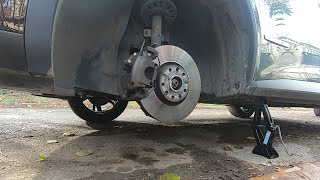 DS7 Crossback Front Brake Pads Replacement